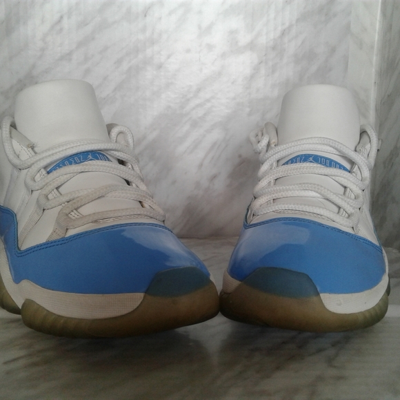 Air Jordan 11 Retro Low XI White University Blue - Picture 5 of 9